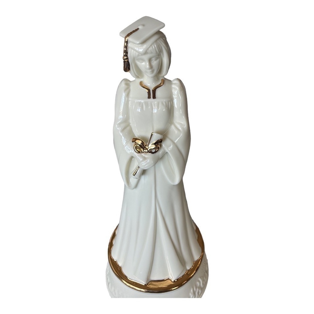 ♥️SAN Francisco Music Box Co♥️Figurine Porcelain Female - Graduation - Picture 3 of 10